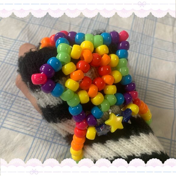 rainbow kandi set - Picture 4 of 5
